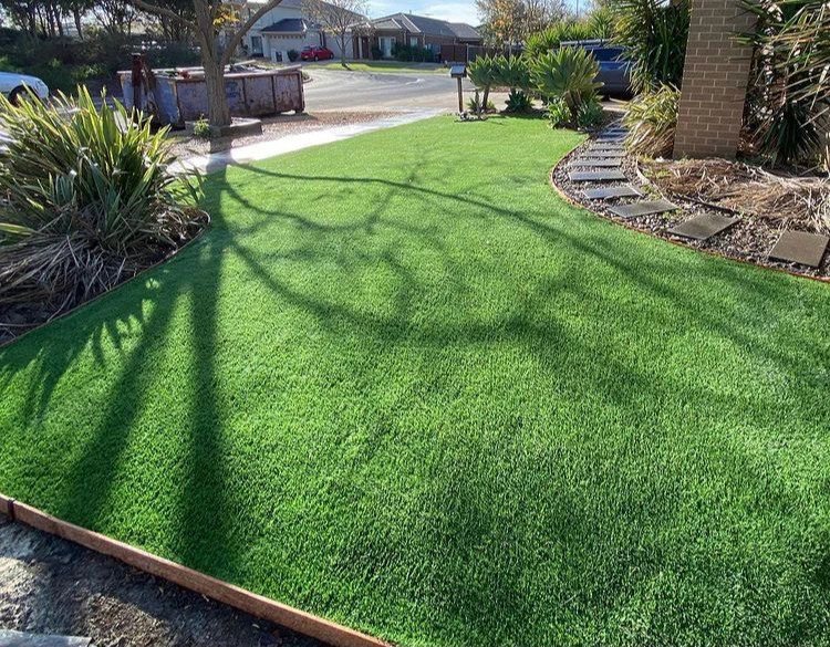 Recent artificial grass job, Canberra